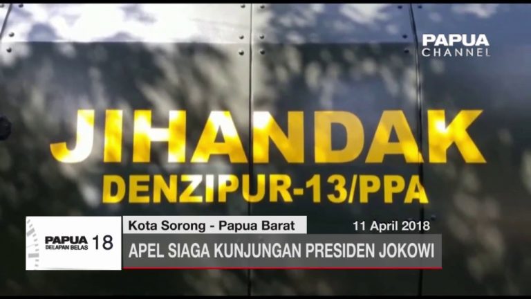 APEL SIAGA KUNJUNGAN PRESIDEN JOKOWI