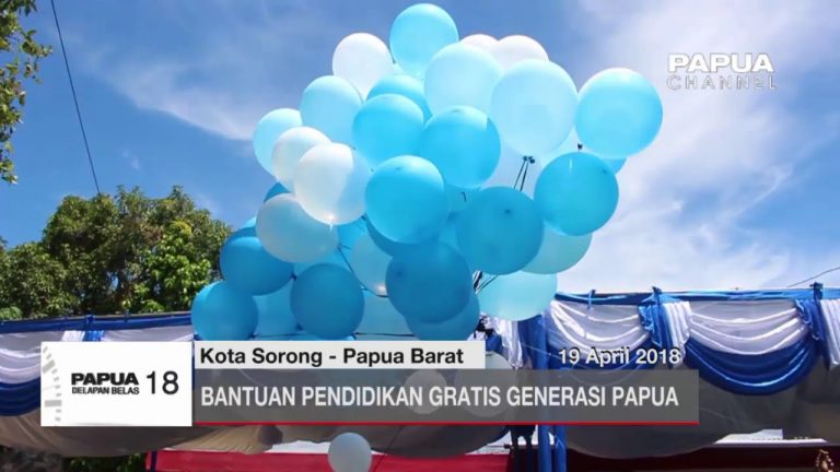 BANTUAN PENDIDIKAN GRATIS GENERASI PAPUA