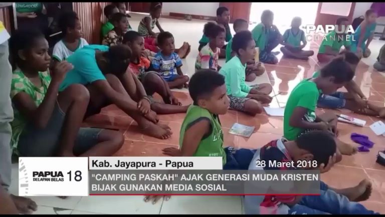 CAMPING PASKAH AJAK GENERASI MUDA KRISTEN BIJAK GUNAKAN MEDIA SOSIAL
