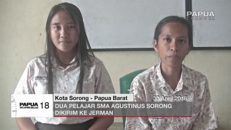 DUA PELAJAR SMA AGUSTINUS SORONG DIKIRIM KE JERMAN