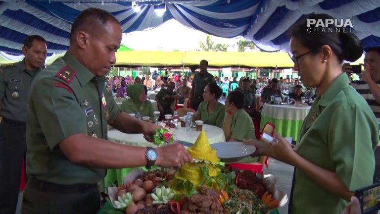 HUT 55 KOREM 171 PVT SORONG JADI AJANG EVALUASI DIRI
