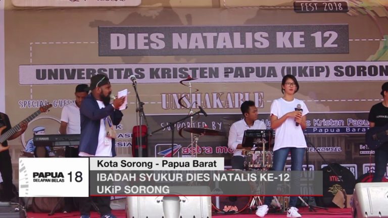 IBADAH SYUKUR DIES NATALIS KE-12 UKiP SORONG