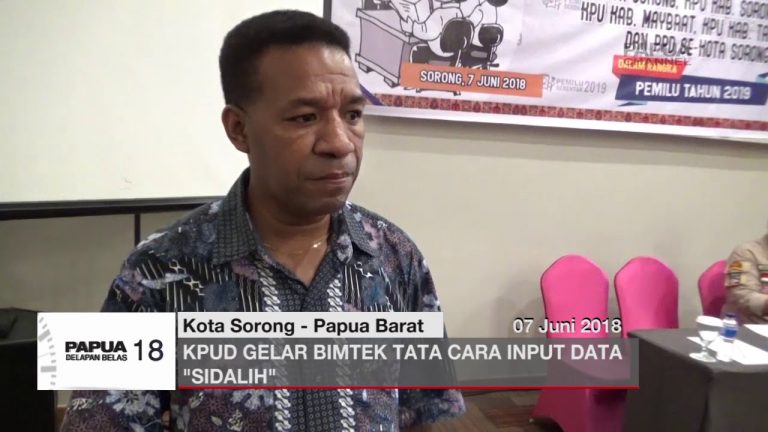 KPUD GELAR BIMTEK TATA CARA INPUT DATA SIDALIH