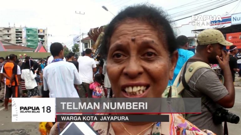 MASYARAKAT JAYAPURA GELAR PAWAI OGOH OGOH