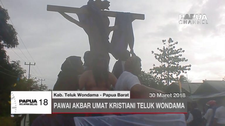 PAWAI AKBAR UMAT KRISTIANI TELUK WONDAMA