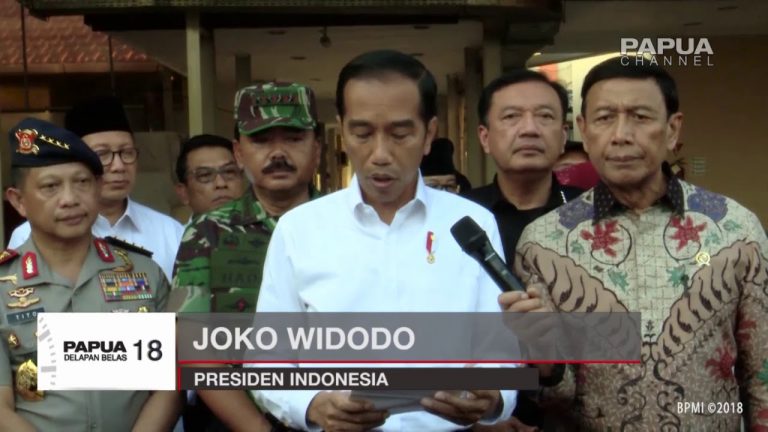 PRESIDEN JOKOWI AJAK MASYARAKAT PERANGI TERORISME