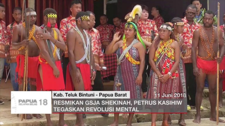 RESMIKAN GSJA SHEKINAH, PETRUS KASIHIW TEGASKAN REVOLUSI MENTAL