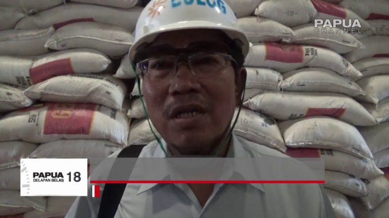 STOK BERAS DAN GULA UNTUK WILAYAH SORONG RAYA, CUKUP HINGGA USAI LEBARAN