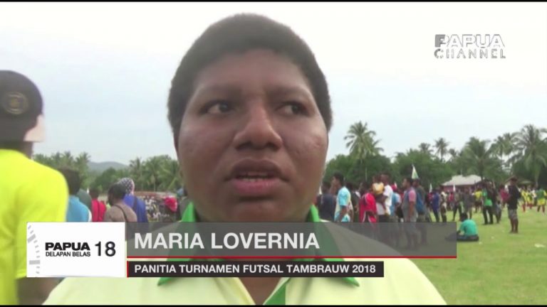 TURNAMEN FUTSAL TAMBRAUW 2018 BANJIR PESERTA