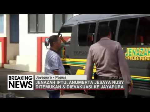 BREAKING NEWS : JENAZAH IPTU (ANUMERTA) JESAYAS NUSSY DITEMUKAN & DIEVAKUASI KE JAYAPURA