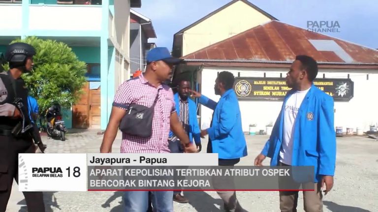 APARAT KEPOLISIAN TERTIBKAN ATRIBUT OSPEK BERCORAK BINTANG KEJORA