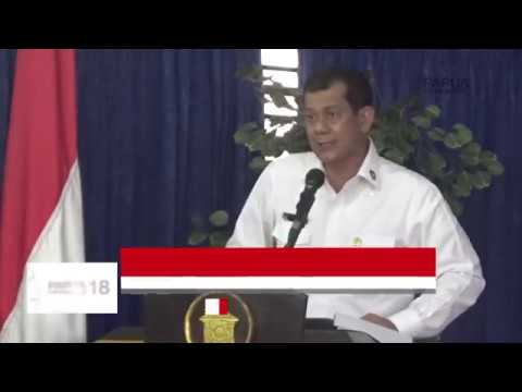 BERDAYAKAN PANGAN PAPUA, DEWAN KETAHANAN NASIONAL KUNJUNGI SORONG RAYA