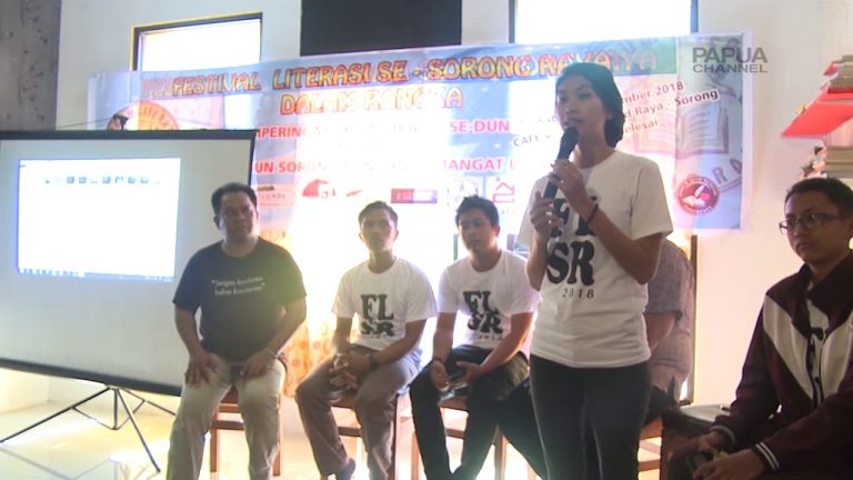 FESTIVAL LITERASI, WADAH PARTISIPASI BANGUN SORONG RAYA