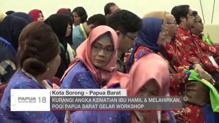 KURANGI ANGKA KEMATIAN IBU HAMIL & MELAHIRKAN, POGI PAPUA BARAT GELAR WORKSHOP