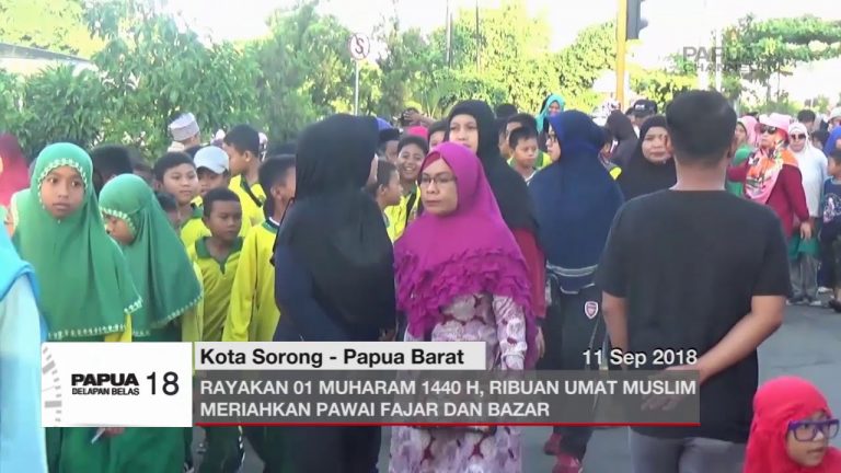 MERIAHKAN 01 MUHARAM, RIBUAN UMAT MUSLIM MERIAHKAN PAWAI FAJAR DAN BAZAR