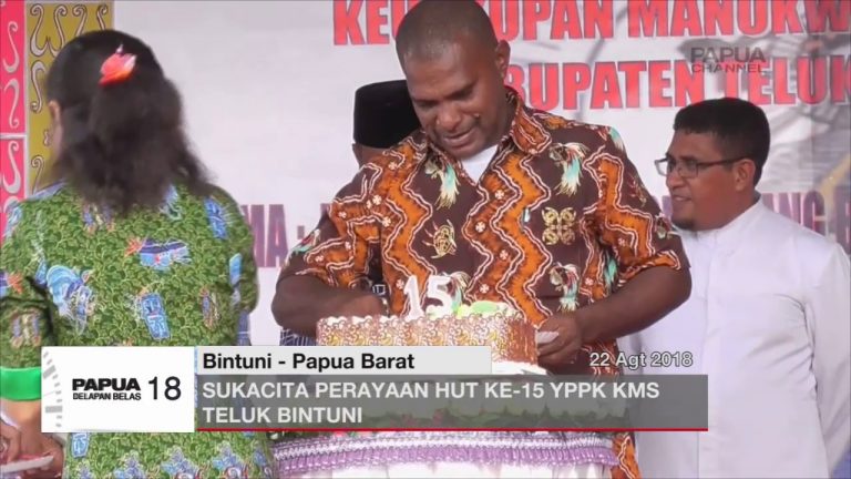 SUKACITA PERAYAAN HUT KE-15 YPPK KMS TELUK BINTUNI