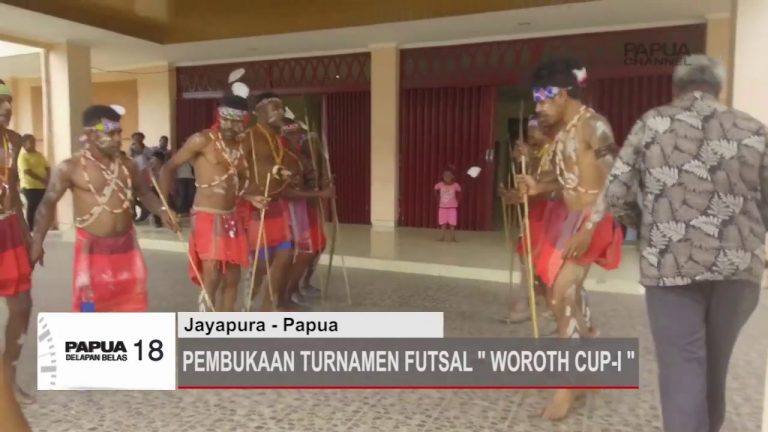 PEMBUKAAN TURNAMEN FUTSAL WOROTH CUP-I/2018