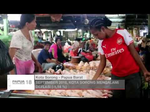 SEPTEMBER 2018, KOTA SORONG MENGALAMI DEFLASI 1,14 %