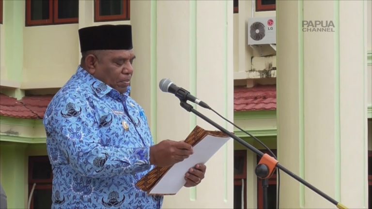 WAKIL BUPATI MATRET KOKOP PIMPIN UPACARA HARI KESAKTIAN PANCASILA
