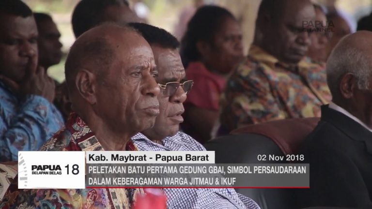 PELETAKAN BATU PERTAMA GEDUNG GBAI, SIMBOL PERSAUDARAAN DALAM KEBERAGAMAN WARGA JITMAU & IKUF