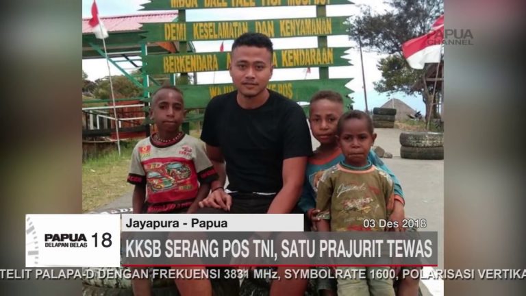 KKSB SERANG POS TNI, SATU PRAJURIT GUGUR