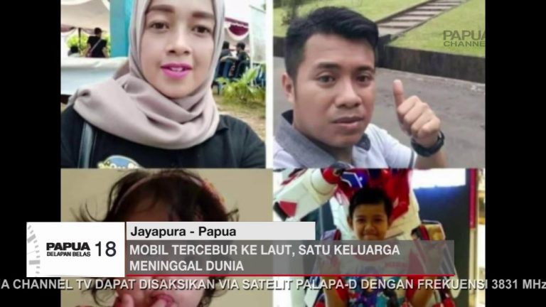 MOBIL TERCEBUR KE LAUT, SATU KELUARGA MENINGGAL DUNIA