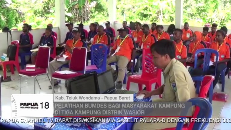 PELATIHAN BUMDES BAGI MASYARAKAT DI TIGA KAMPUNG DISTRIK WASIOR