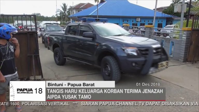 TANGIS HARU KELUARGA KORBAN TERIMA JENAZAH (Alm) AIPDA YUSAK TAMO