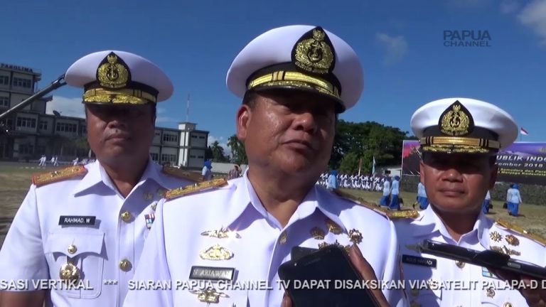 UPACARA PERINGATAN HARI ARMADA DI MAKO-III SORONG