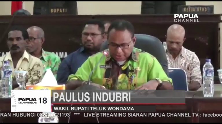 RDP BERSAMA DPRD, PEMDA WONDAMA SAMPAIKAN PENYATAAN SIKAP TENTANG PERISTIWA KEMATIAN (Alm) PATRA