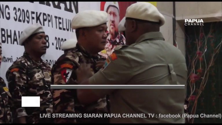 PENGCAB-3209 FKPPI DILANTIK, PEMDA BINTUNI BERHARAP DAPAT MENJADI TONGGAK KEMITRAAN