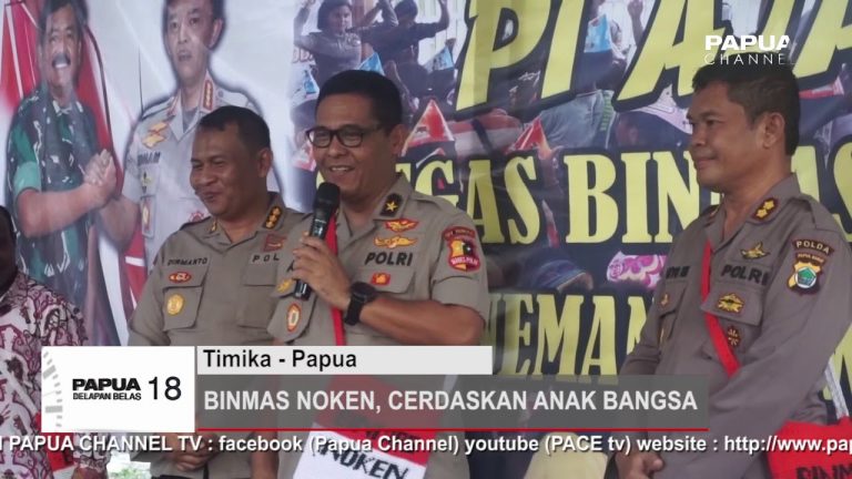 BINMAS NOKEN, CERDASKAN ANAK BANGSA DI TIMIKA