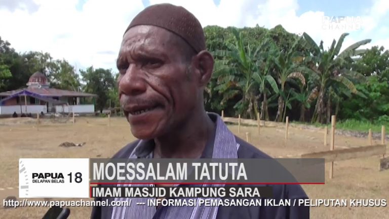 PELETAKAN BATU PEMBANGUNAN MASJID AL – MUTTAQIN BINTUNI