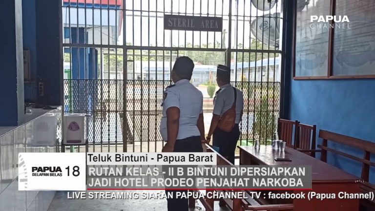 RUTAN KELAS – II B BINTUNI DIPERSIAPKAN JADI HOTEL PRODEO PENJAHAT NARKOBA