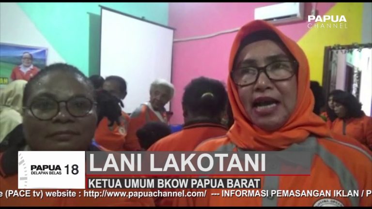 GOW TAMBRAUW DIBERI LATIHAN PEMANFAATAN LIMBAH DAN KEARIFAN LOKAL