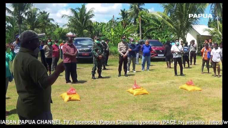 BANTUAN SEMBAKO DITENGAH COVID-19 TERUS DIGENCARKAN DI KAB. SORONG & TELUK BINTUNI