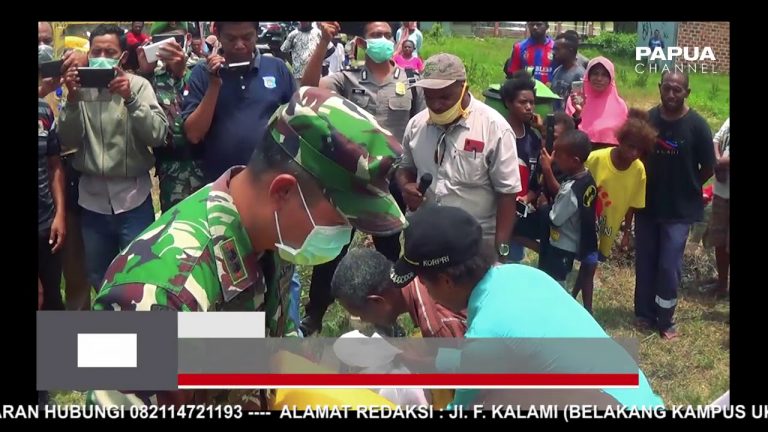 WARGA APRESIASI PEMKAB SORONG ATAS PEMBAGIAN SEMBAKO