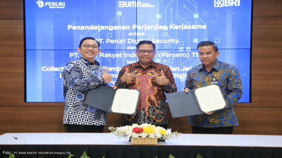 BRI SINERGIKAN EKOSISTEM DIGITAL DENGAN PERURI DIGITAL SECURITY (PDS)