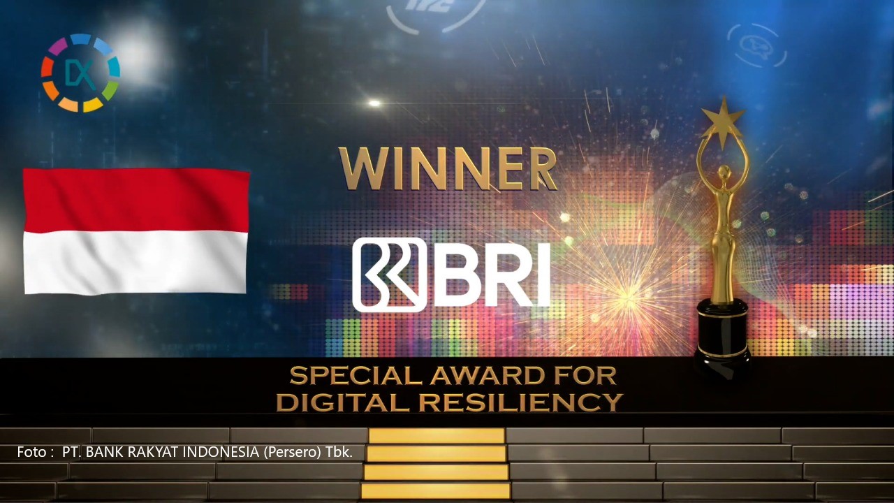 TRANSFORMASI DIGITAL BRI RAIH 2 PENGHARGAAN INTERNASIONAL