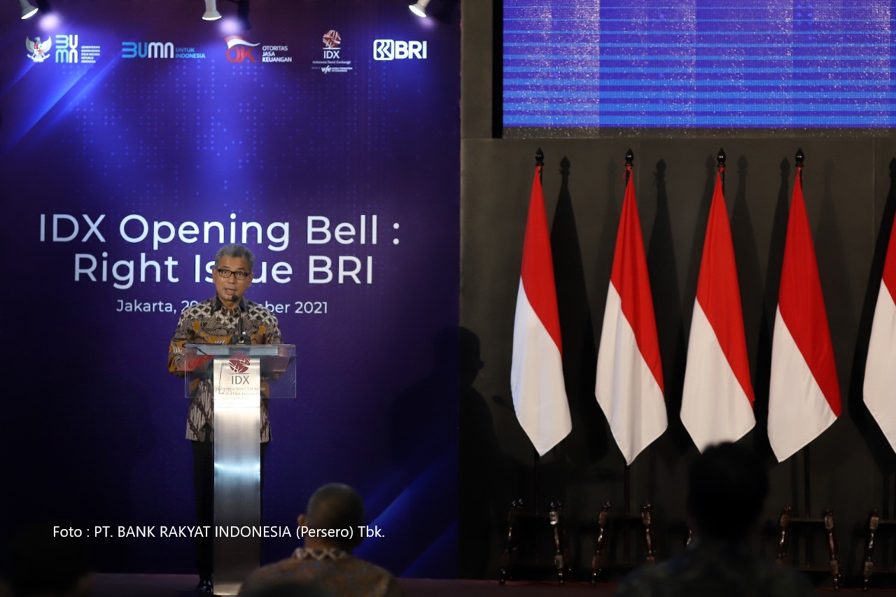 RP29 TRILIUN RIGHTS ISSUE BBRI BERASAL DARI FOREIGN BUY, DIRUT BRI UNGKAP KIAT SUKSESNYA