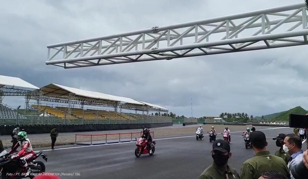 SALURKAN KREDIT SINDIKASI, BRI DUKUNG GELARAN INTERNASIONAL WORLD SUPERBIKE
