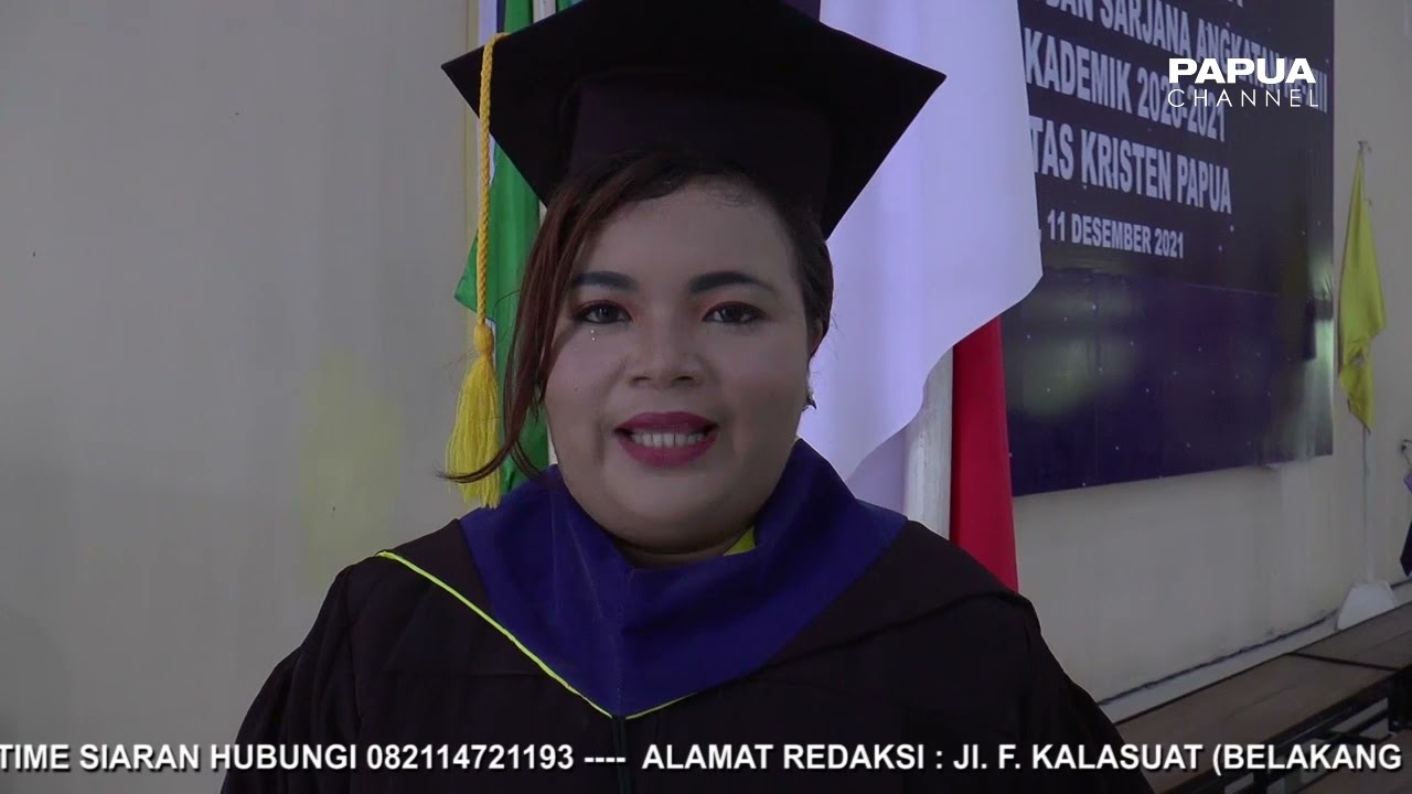 104 LULUSAN UKIP SORONG ANGKATAN-XIII TA 2020-2021 DIWISUDA