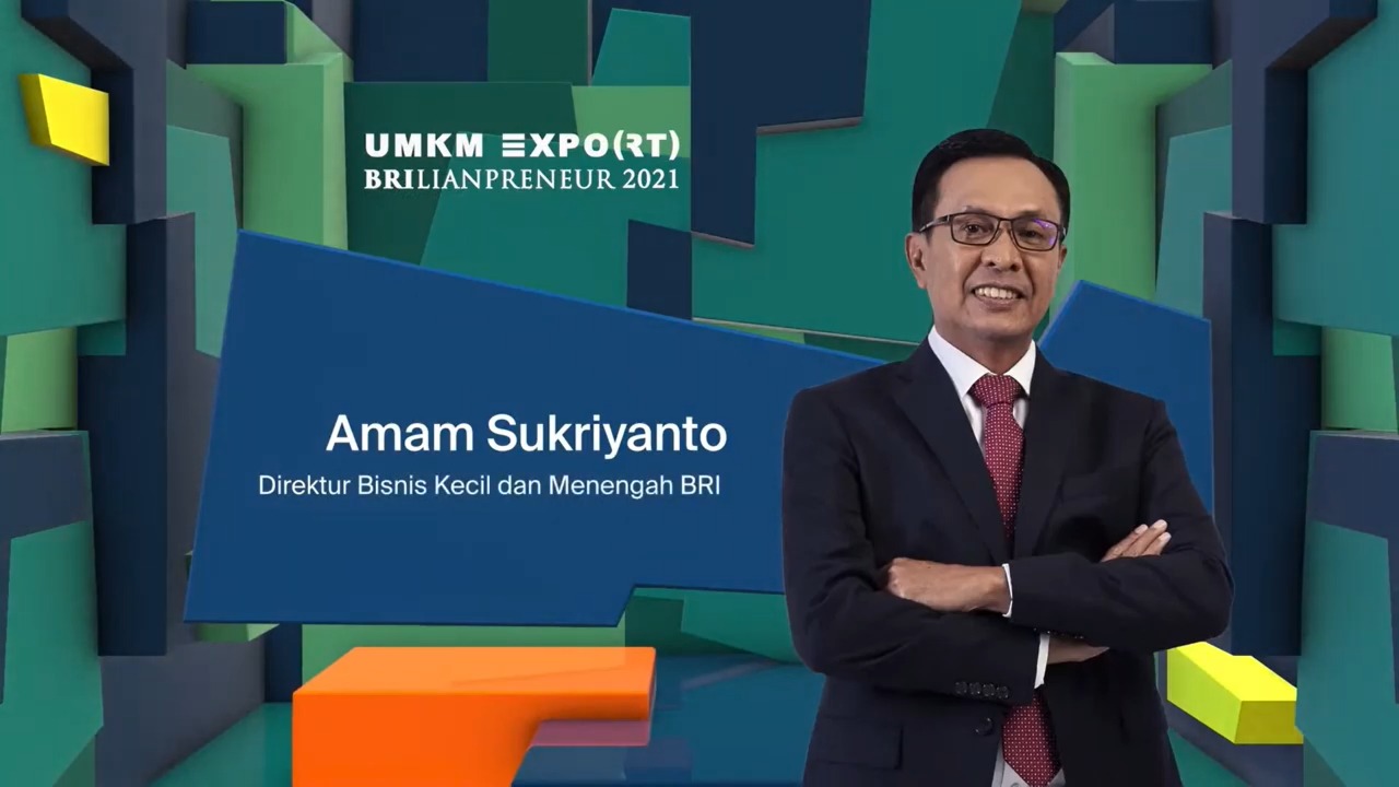 UMKM EXPO(RT) BRILIANPRENEUR 2021, CATATKAN TRANSAKSI BUSINESS MATCHING USD 72,13 JUTA