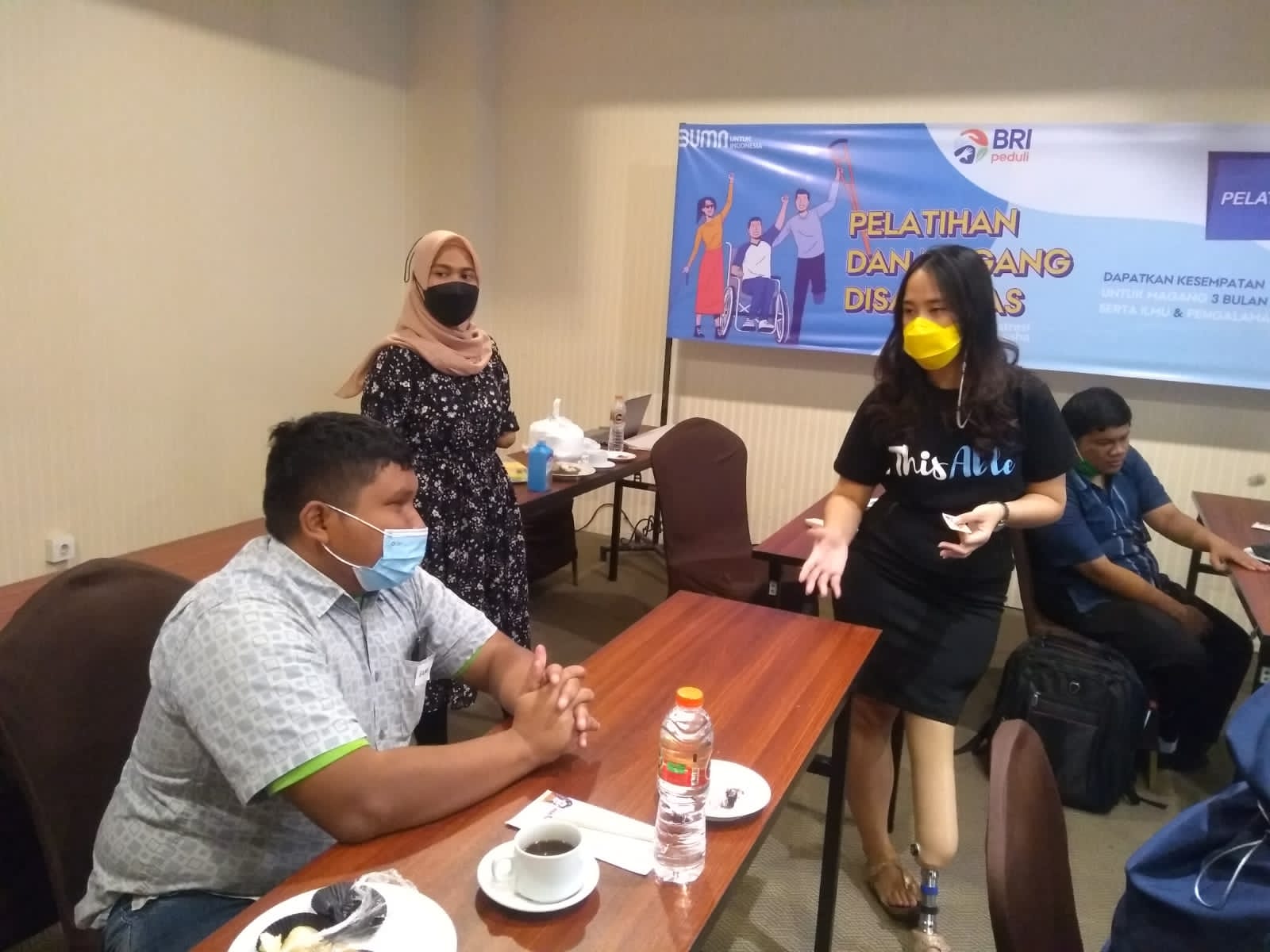 PROGRAM PELATIHAN KERJA DAN MAGANG “BRI SAHABAT DISABLITAS”, DORONG PENYANDANG DISABILITAS TERUS BERKARYA