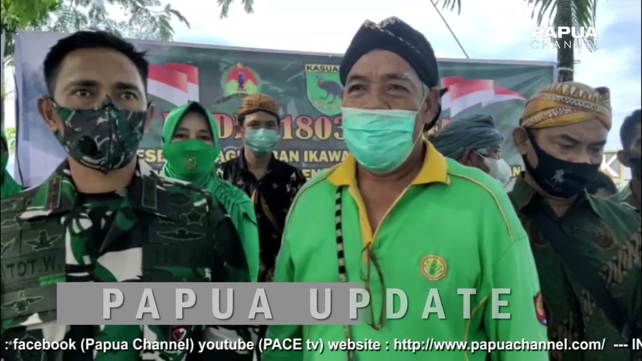 KODIM 1803 FAKFAK GALANG DANA BAGI KORBAN ERUPSI GUNUNG SEMERU 