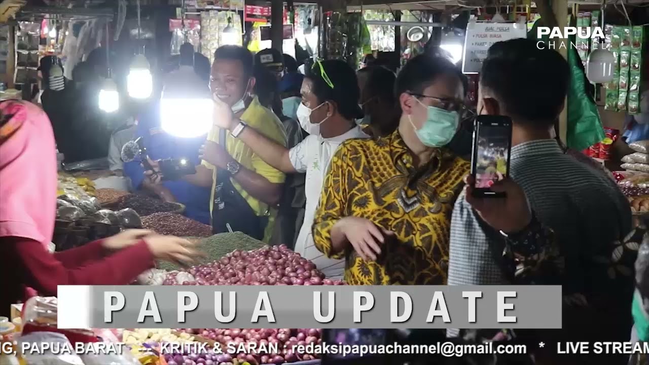 WAMEN PERDAGANGAN PASTIKAN HARGA DAN STOK BARANG JELANG NATARU DI MANOKWARI  AMAN