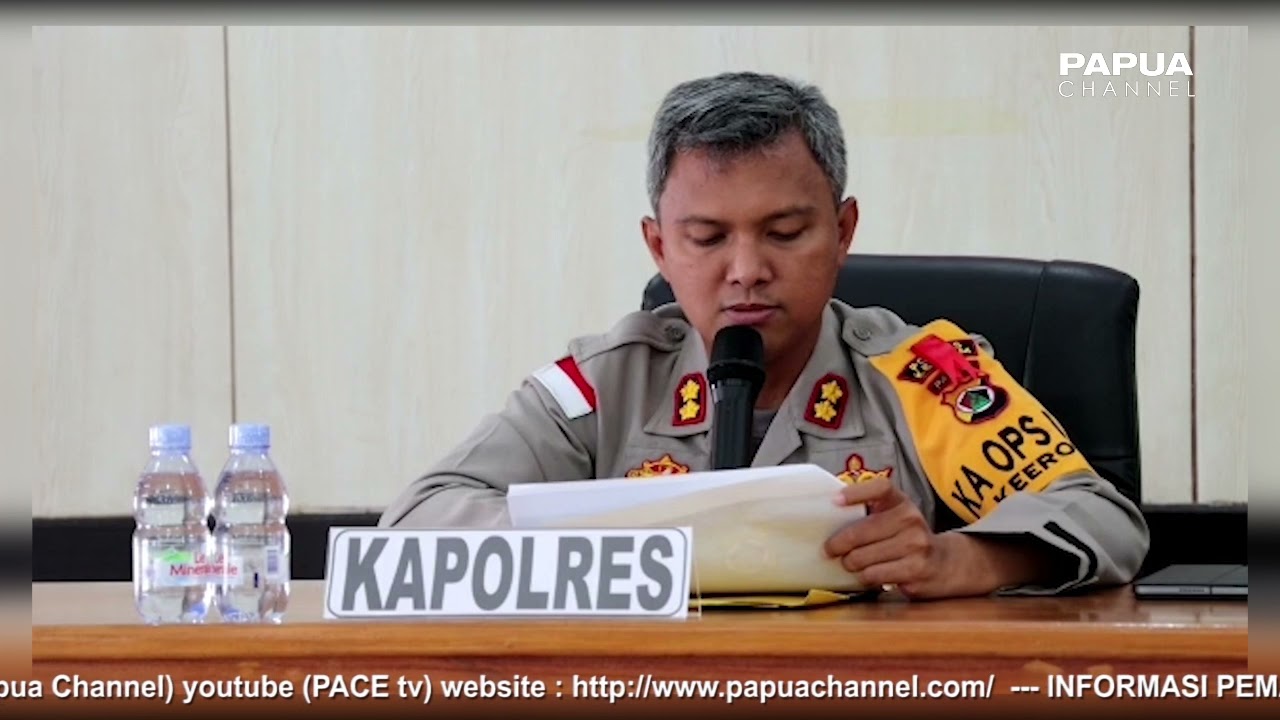 KASUS KEJAHATAN KONVENSIONAL DI KEEROM MENINGKAT,  CURANMOR MASIH TERTINGGI