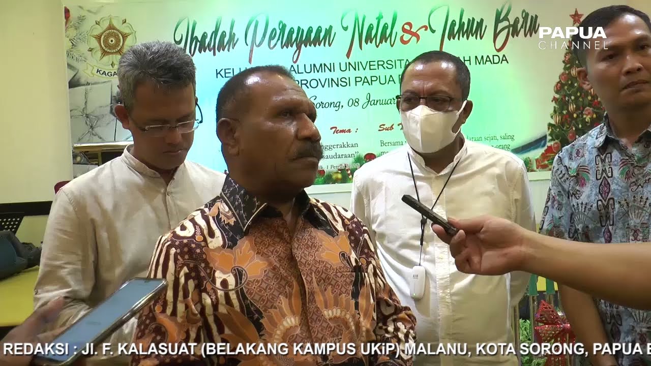 RAYAKAN NATAL BERSAMA, KAGAMA PAPUA BARAT TETAP KONSISTEN PADA MISI SOSIAL & KEMANUSIAAN