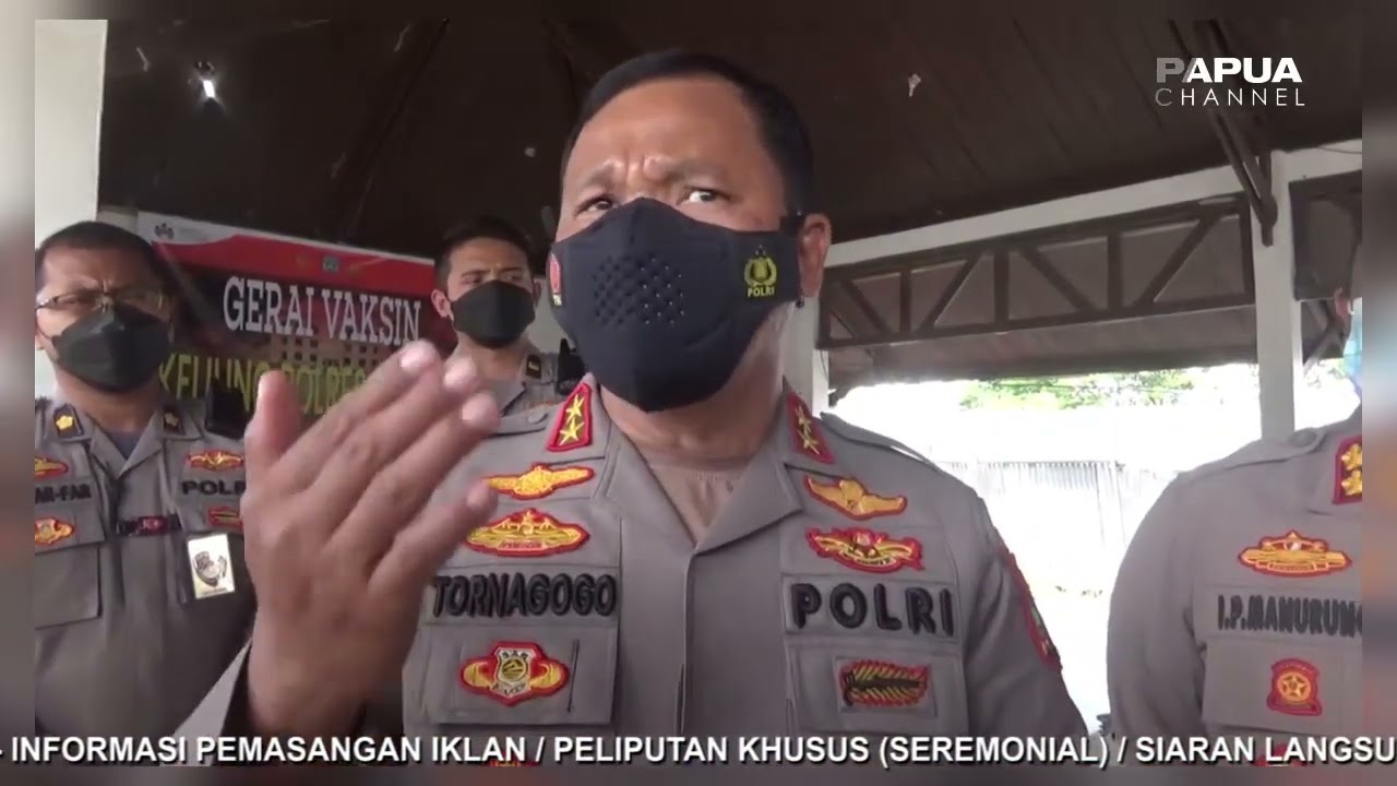 SEJUMLAH PENGENDARA DI SORONG TERJARING RAZIA VAKSIN COVID-19