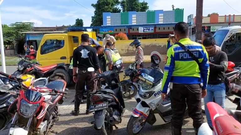 Puluhan Kendaraan Terjaring Razia Di Bintuni, Mayoritas Tanpa Surat-Surat